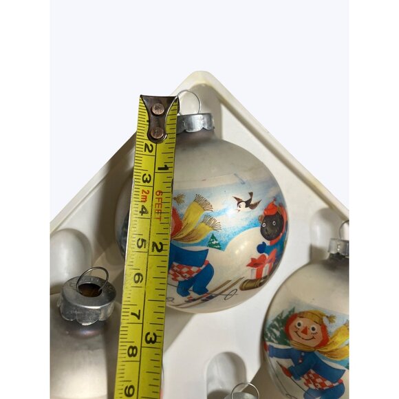 Corning Glass Works Christmas Decor Set Of 6 Vintage Ornaments - Picture 7 of 12